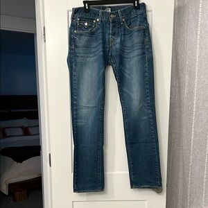 True Religion Men's Blue Jeans